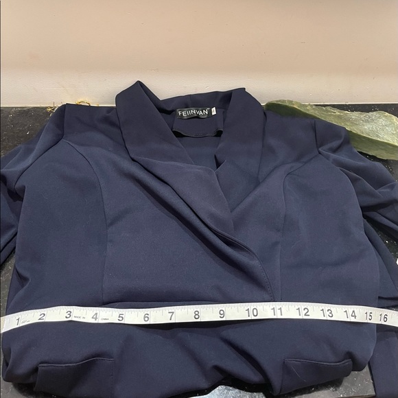 Blue navy dress size L - Picture 8 of 8